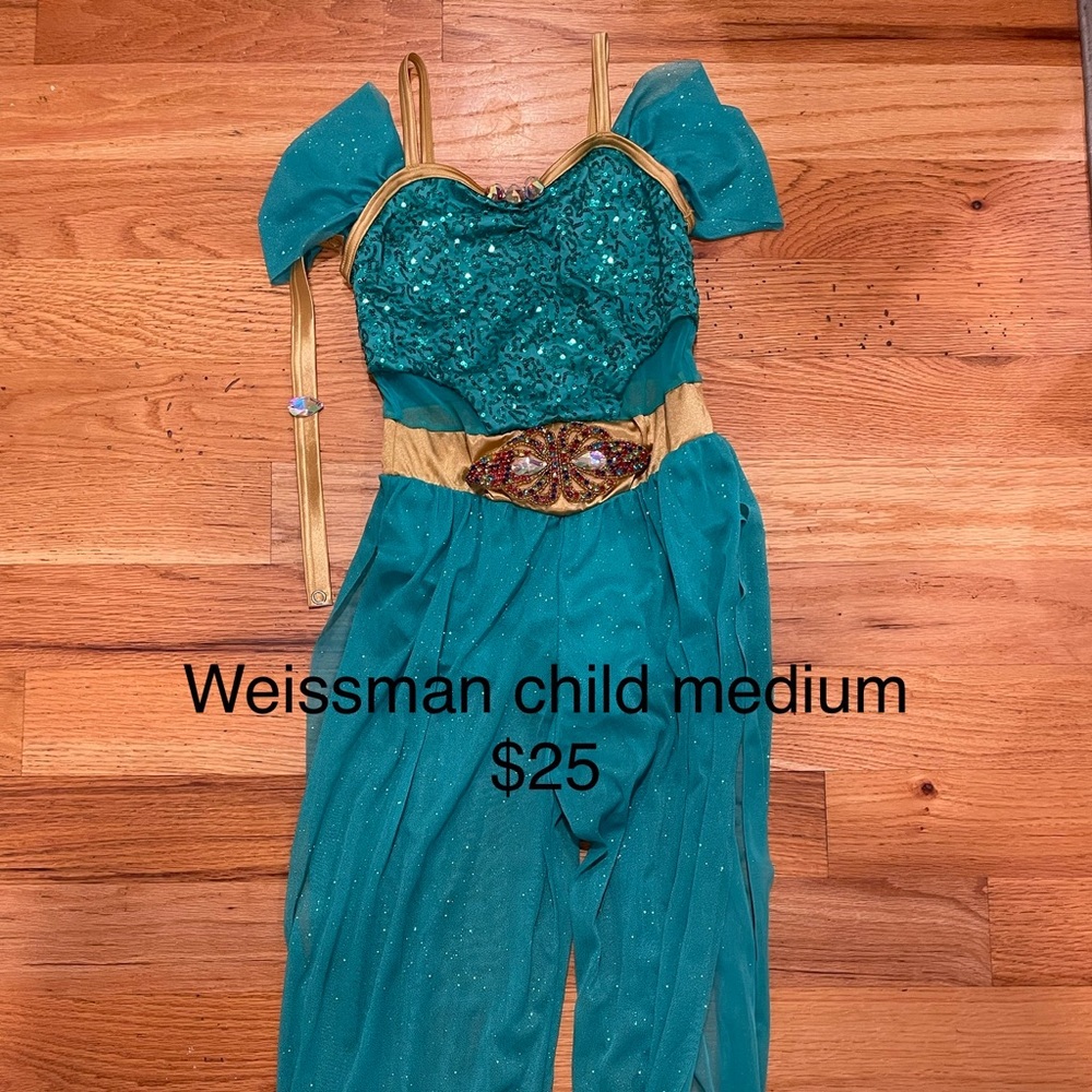 Weissman genie tap/jazz/acro costume child medium